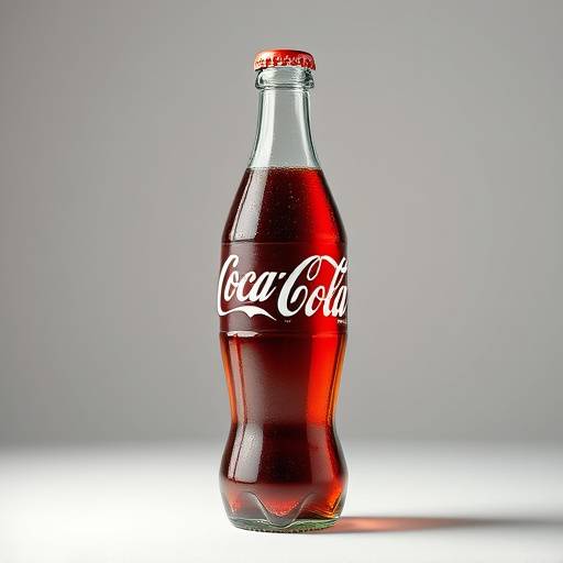 A bottle of Coca-Cola.